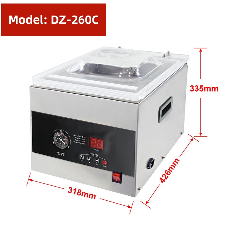 卓上型真空シーラー機、業務用デジタル真空包装機、肉・食品・果 - Food Vacuum Sealer Machine のレビューと価格