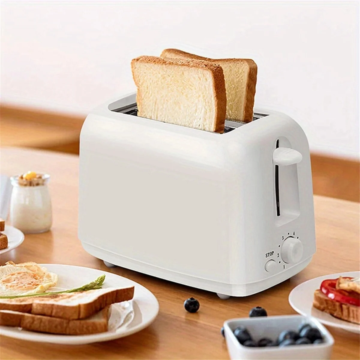 A61I 多機能自動朝食メーカー家庭用ミニトースター家庭用キ - Mini Waffle Maker Machine のレビューと価格