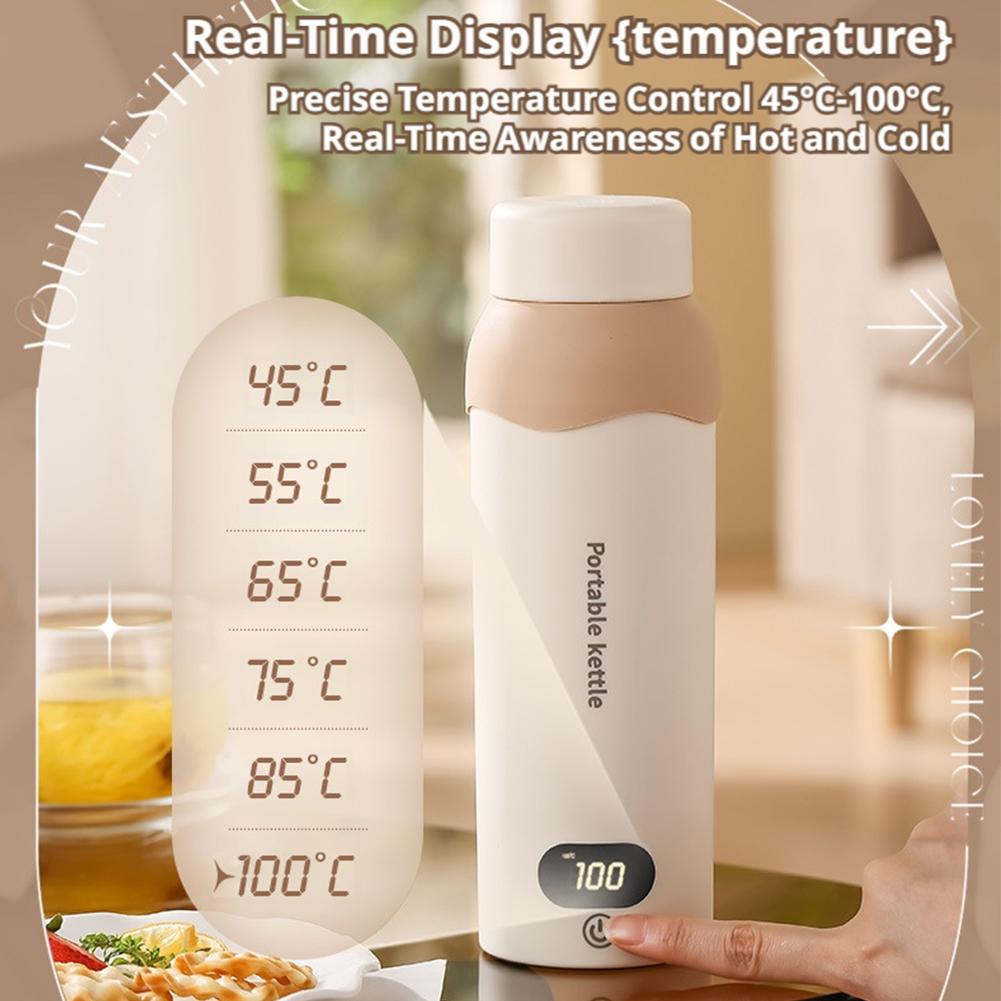 500ml LCD電気ケトル、304ステンレス鋼製、ホテル、 - Electric Kettle Temperature Control のレビューと価格