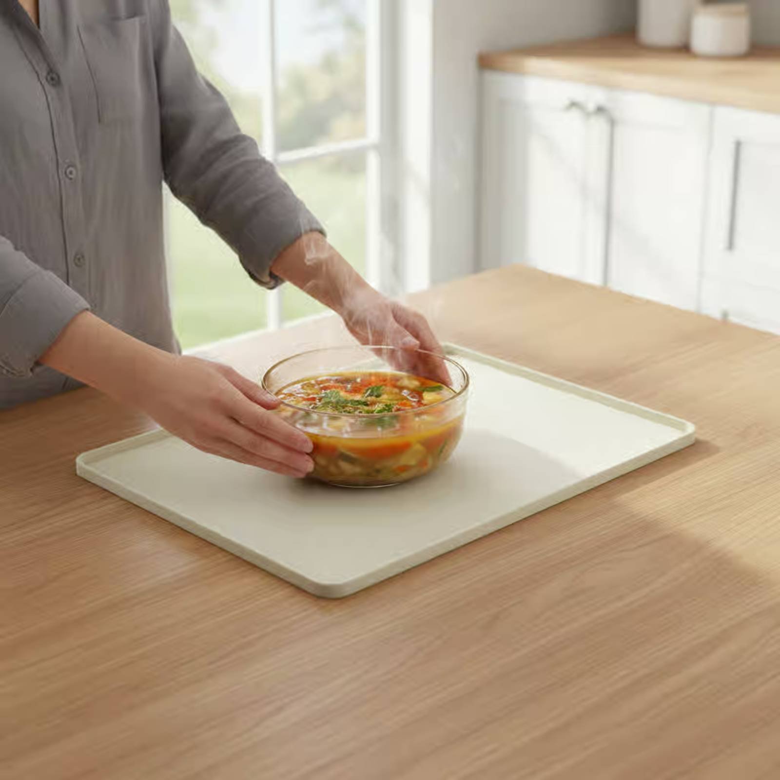 シリコン製電子レンジトップマット 柔軟な電子レンジトッププロ - Kitchen Appliances のレビューと価格